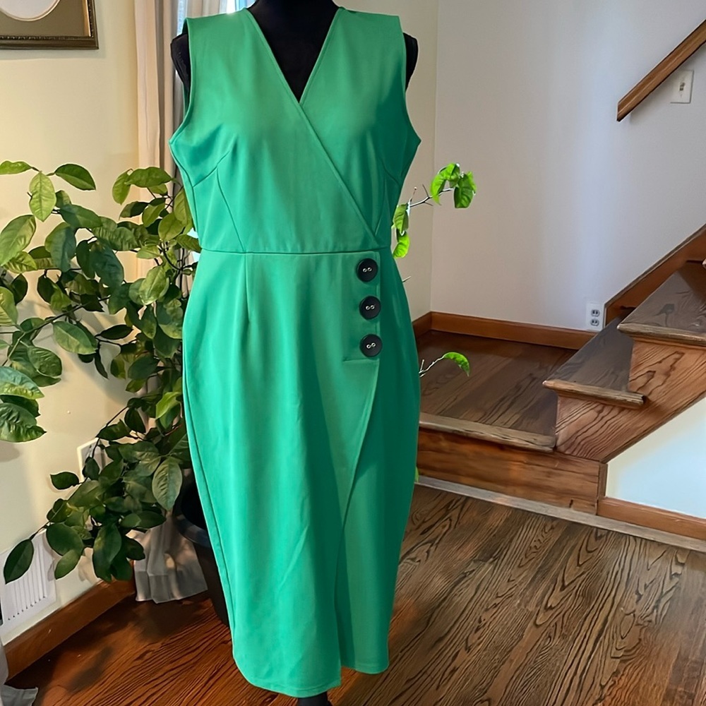Asos green dress
